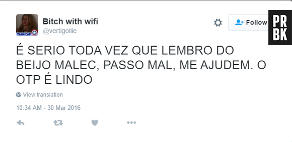 Em "Shadowhunters": fãs de Magnus (Harry Shum Jr.) e Alec (Matthew Daddario) comemoram beijo do último episódio