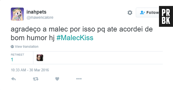 De "Shadowhunters", expectadores da série comentam sobre beijo de Magnus (Harry Shum Jr.) e Alec (Matthew Daddario)