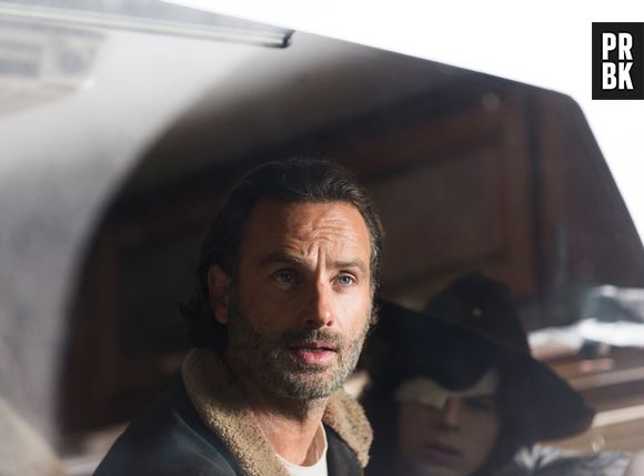 Em "The Walking Dead", Rick (Andrew Licoln) se desesperou quando percebeu que seu grupo estava encurralado