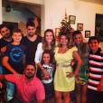 Juliana Paiva aproveita o Natal com a família