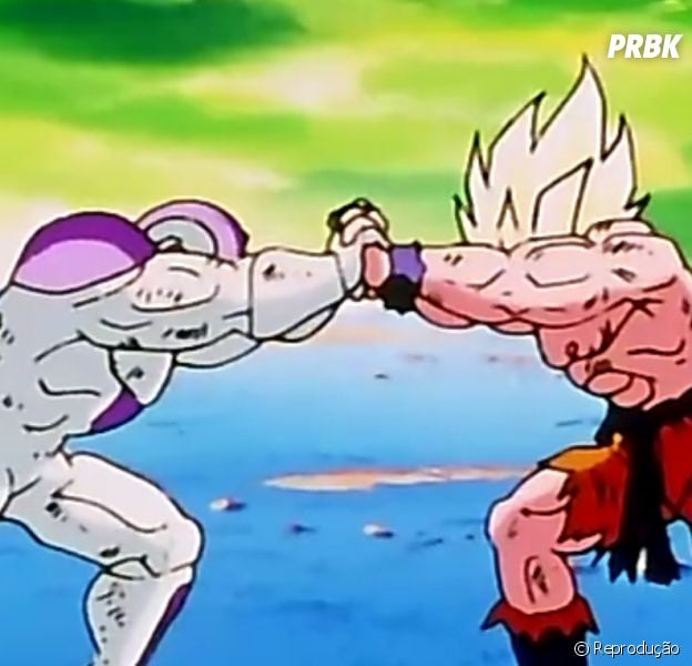 "Dragon Ball Z", a luta épica de Goku e Freeza