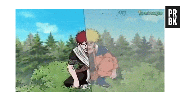 Naruto vs Gaara