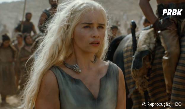 Em "Game of Thrones", Daenerys Targaryen (Emilia Clarke) está presa!