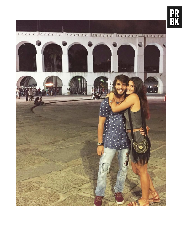 Giulia Costa e Brenno Leone, de "Malhação", estão superapaixonados! Casal está sempre atualizando o Instagram com novas fotos