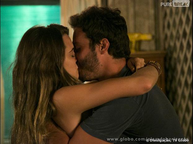 Em "Além do Horizonte", Lili (Juliana Paiva) e William (Thiago Rodrigues) vão se beijar!