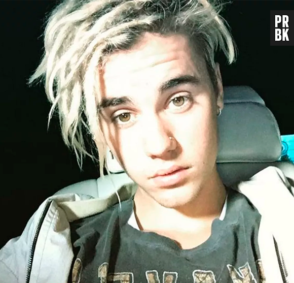 Justin Bieber estava de dread, visual que não agradou muito os fãs!