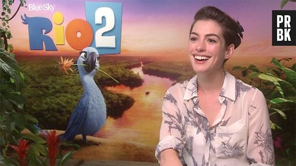 Anne Hathaway fala sobre a personagem Jade de "Rio 2" em entrevista ao "The Guardian"