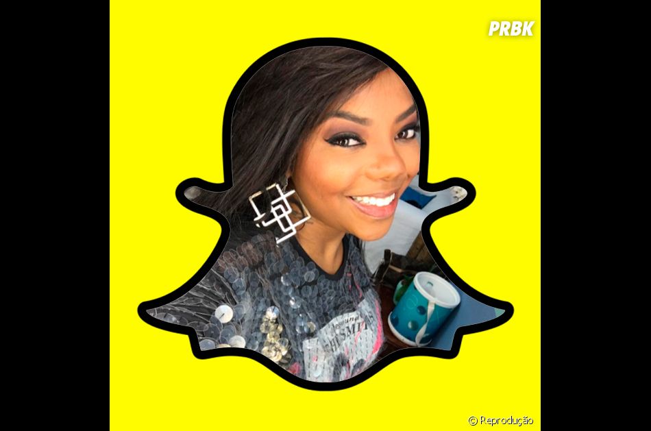 Famosos Brasileiros No Snapchat Ludmilla Oficialludmilla