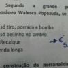 Professor de Filosofia usa a música "Beijinho no Ombro", de Valesca Popozuda, em prova do 3º ano