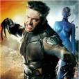  M&iacute;stica (Jennifer Lawrence) e Wolverine (Hugh Jackman) em cartaz de "X-Men: Dias de um Futuro Esquecido" 