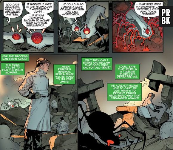 Da Marvel, quadrinho do Homem Aranha indica ressurreição do Doutor Otto Octavius