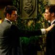  Elijah (Daniel Gillies) e Klaus (Joseph Morgan) precisam se unir para proteger Hayley (Phoebe Tonkin) em "The Originals" 