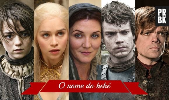 Famílias batizam seus bebê com o nome dos personagens da série "Game of Thrones"