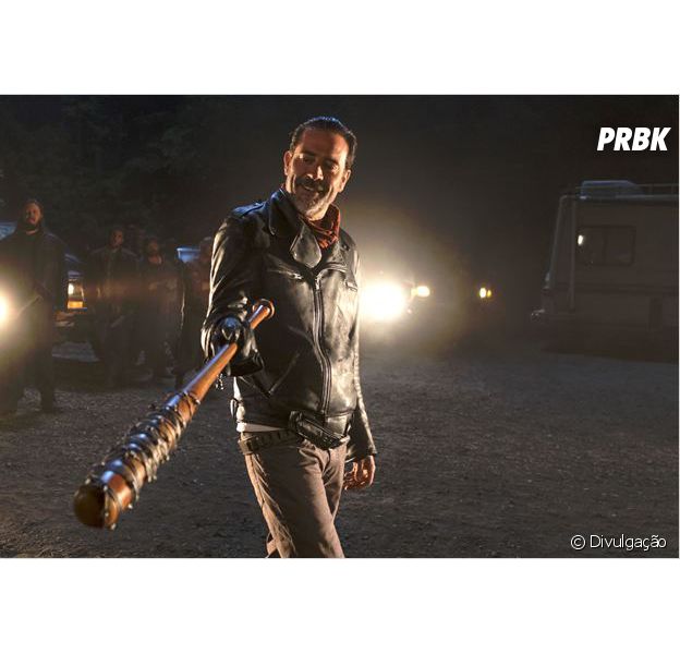 Negan (Jeffrey Dean Morgan) está causando muito na 7ª temporada de "The Walking Dead"