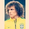 David Luiz não teme a sua cabeleira cheia e encaracolada