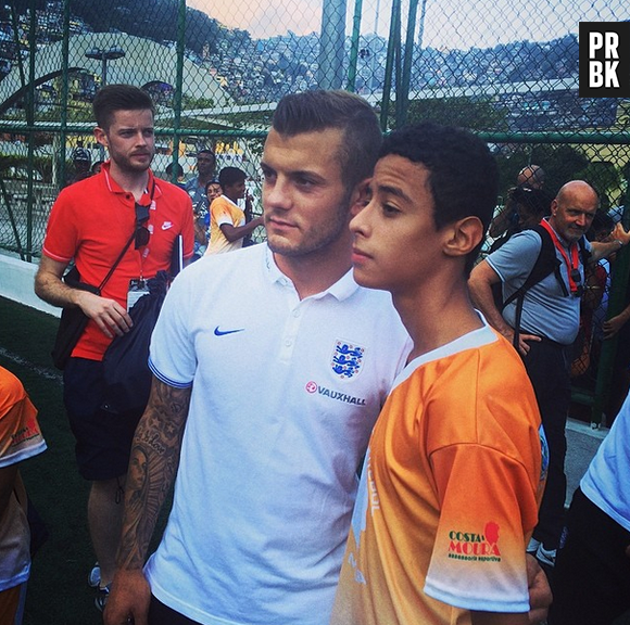 Jack Wilshere joga pela Inglaterra