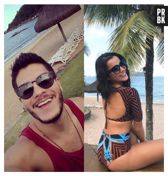 Emilly, do "BBB17" e Arthur Aguiar juntos? Os dois teriam ficado juntos durante festival Villa Mix, afirma jornalista