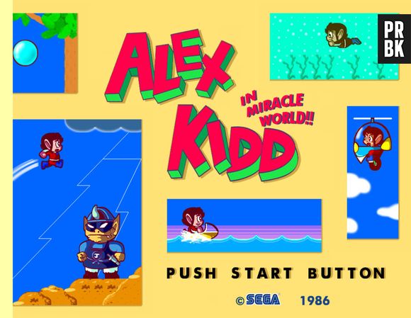 "Alex Kidd" é o adolescente que precisa salvar o planeta Aries