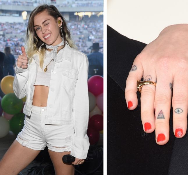 Com Alfonso Herrera Miley Cyrus E Mais Descubra O Significado Das Tatuagens Dos Famosos Purebreak
