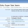 Goku Super Saia Jeans!