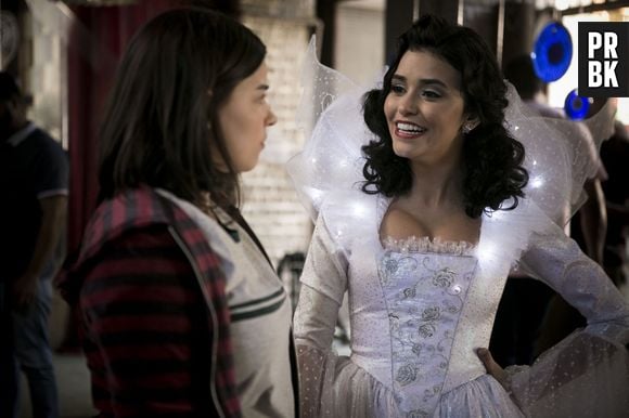 Nesta sexta-feira (10), em "Malhação", Keyla terá sonho no qual K1 é sua fada madrinha