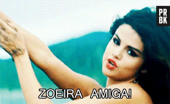 Selena Gomez de zoeira com as amigas