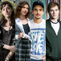 Novela "Malhação": Lica, Samantha, Gabriel e Felipe sofrem ataque homofóbico na rua!