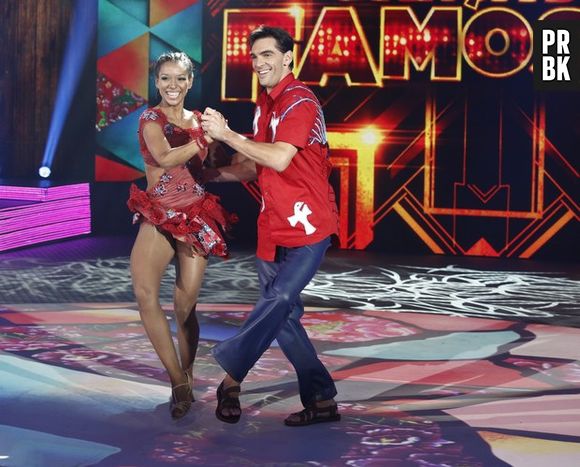 Novamente na "Dança dos Famosos 2014", Giba foi um dos destaques da noite