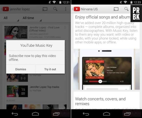 "YouTube Music Key" vai usar os clipes do YouTube como base