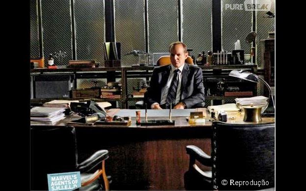 Em "Agents of SHIELD", Coulson (Clark Gregg) é o novo diretor da SHIELD