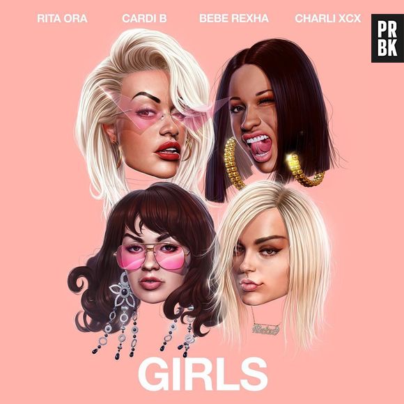 Rita Ora compartilha primeira imagem do clipe de "Girls", com Cardi B