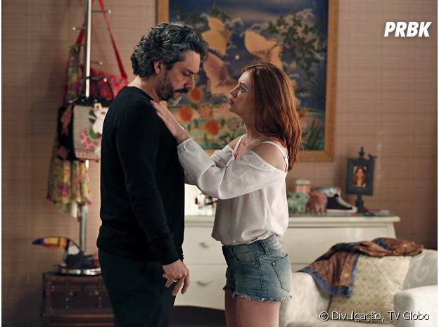 Maria Ísis (Marina Ruy Barbosa) e José Alfredo (Alexandre Nero) protagonizam cenas românticas, em "Império"