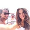 Bruna Marquezine e seus amigos dividem uma selfie no arquipélago de Fernando de Noronha