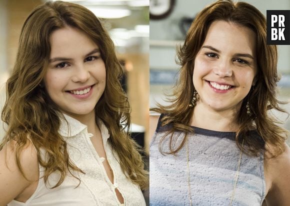 Ainda na "Malhação" de 2013, Anita (Bianca Salgueiro) também mudou tudo, desde o cabelo, até as roupas