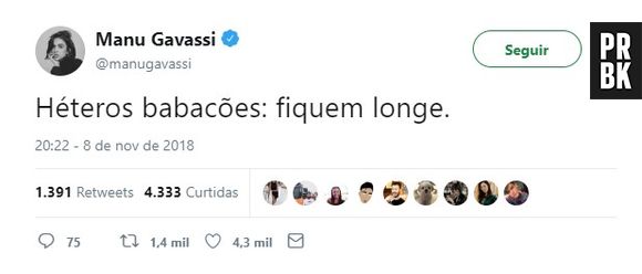 Manu Gavassi manda indireta para ex-namorado, Leo Picon