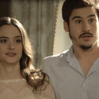 Marocas e Samuca se unem para salvar a SamVita e humilham Lúcio em "O Tempo Não Para"