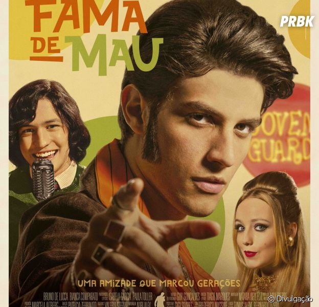 Chay Suede se transforma em Erasmo Carlos no trailer de "Minha Fama de Mau"