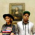 Beyoncé e Jay-Z tiram onda com o disputadíssimo quadro de Monalisa, exposto no Museu do Louvre, em Paris, França