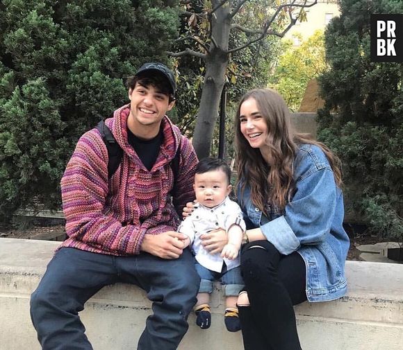 Noah Centineo e Lily Collins estão flertando bastante no Instagram
