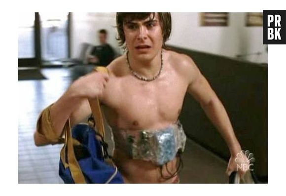 Zac Efron em "O Assalto" (2001)