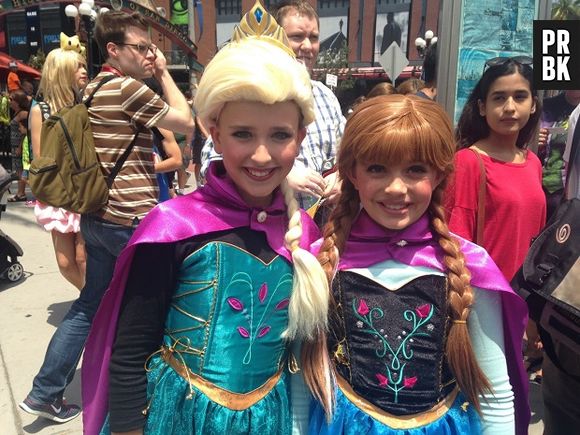 As irmãs princesas de Frozen