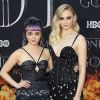Sophie Turner comemorou ato decisivo de Maisie Williams em "Game of Thrones"