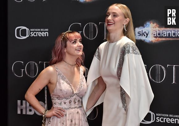 A amizade da Sophie Turner e Maisie Williams, de "Game of Thrones", não é maravilhosa?