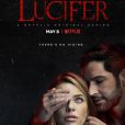 De "Lucifer": Lucifer (Tom Ellis) e Chloe (Lauren German) estampam novo pôster da série
