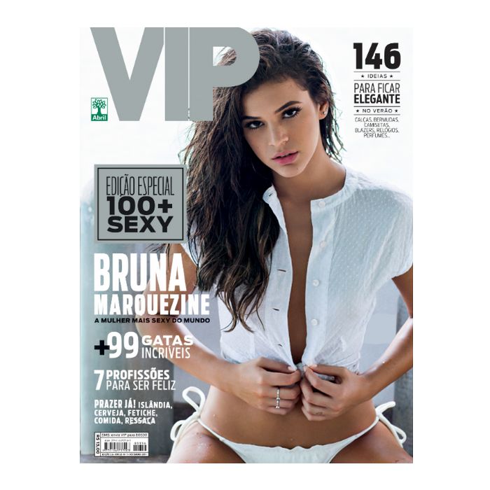  Bruna Marquezine estampa a capa da edi&amp;ccedil;&amp;atilde;o de novembro da revista VIP 