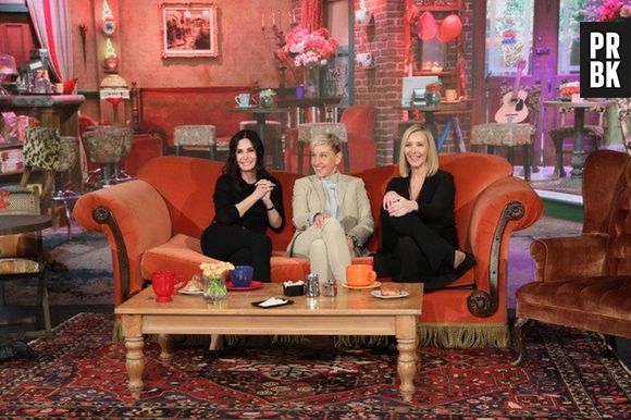 Lisa Kudrow e Courteney Cox se reencontraram no programa da Ellen Degeneres