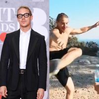 Até os famosos estão tentando abrir a garrafa com o pé no #BottleCapChallenge