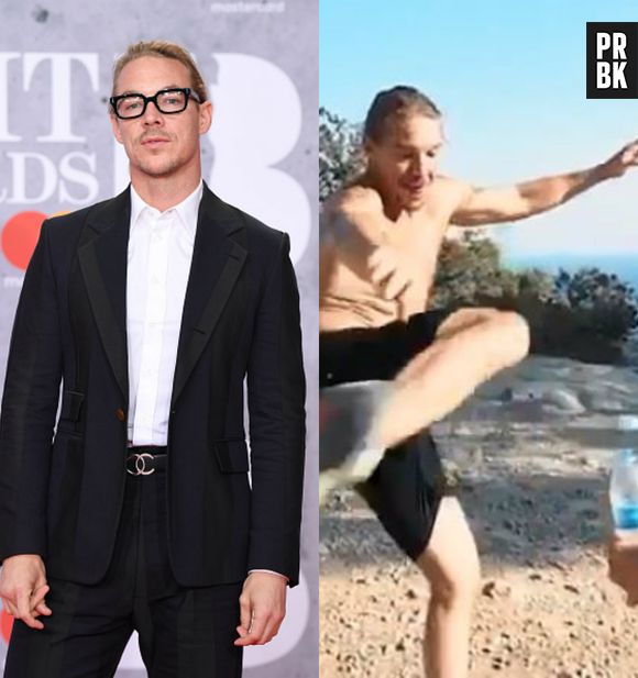 Diplo e mais famosos participam do desafio #BottleCapChallenge