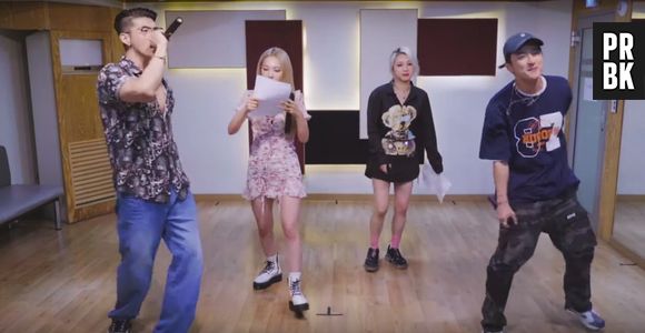 Somin, Jiwoo, J.Seph e B.M, do KARD, cantam "Bomb Bomb" em português
