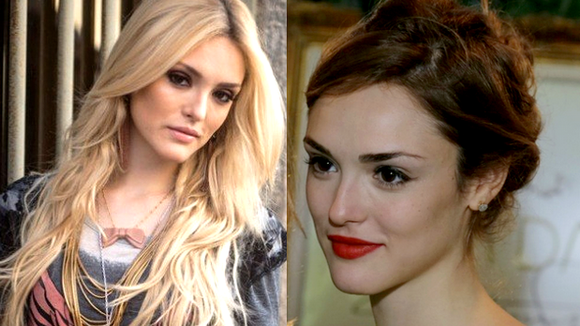 Adeus, cabelos loiros! Isabelle Drummond aparece morena para novela "Sete Vidas"